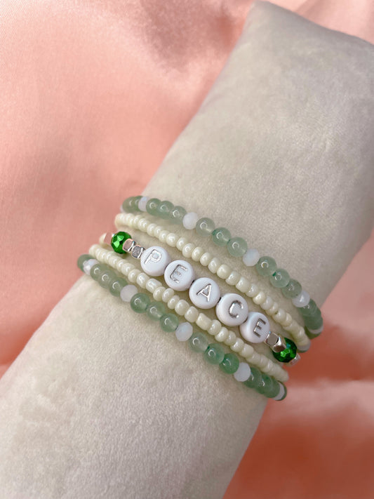 Joelle | Bracelet en aventurine